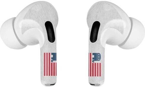 Skinit Decal Audio Skin Compatible with AirPods Pro 2nd Gen - Vote Democrat Design in Saudi Arabia