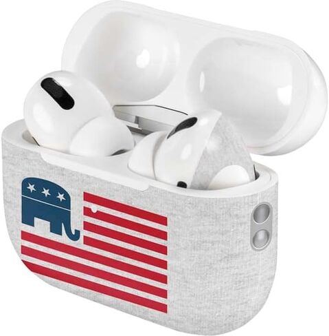 Skinit Decal Audio Skin Compatible with AirPods Pro 2nd Gen - Vote Democrat Design in Saudi Arabia