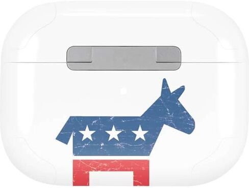 Skinit Decal Audio Skin Compatible with AirPods Pro 2nd Gen - Vote Democrat Design in Saudi Arabia