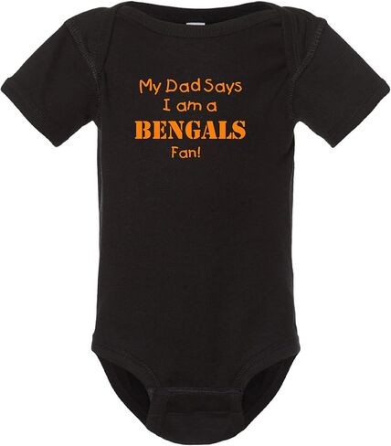 My Dad Says I am a Fan Baby Bodysuit Creeper in Saudi Arabia