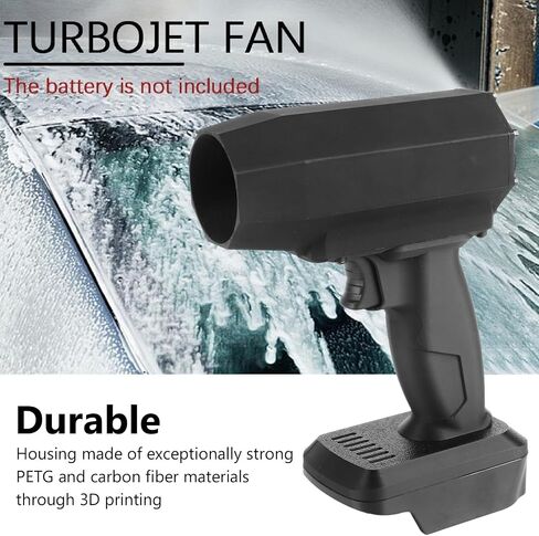 Electric Blower, High Speed Powerful Cordless Air Duster 200 MPH Blowing Power PETG Material, Handheld Portable (A) in Saudi Arabia