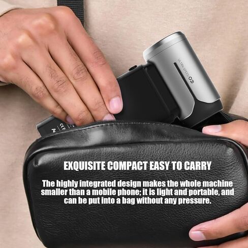 Electric Compressed Air Duster, 130,000RPM Portable Small Super Power Cordless Air Duster, Blow and Suction High Speed Air Blower Turbo Fan, Dust Blower for Computer Keyboard House Travel Outdoor Car in Saudi Arabia