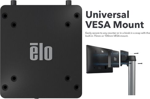 Elo Backpack 4 Mini Android Computer ، Qualcomm Snapdragon SDA660 ، 4GB RAM ، 64GB SSD ، WiFi ، Bluetooth ، HDMI ، USB-C in Saudi Arabia