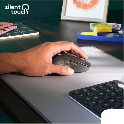 ماوس Logitech Signature M650 L الأيسر اللاسلكي - للأيدي اليسرى الكبيرة in Kuwait