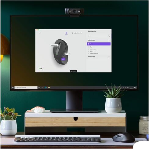 ماوس Logitech Signature M650 L الأيسر اللاسلكي - للأيدي اليسرى الكبيرة in Kuwait