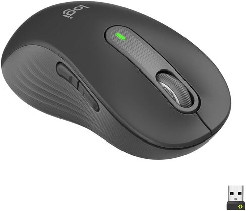 ماوس Logitech Signature M650 L الأيسر اللاسلكي - للأيدي اليسرى الكبيرة in Kuwait