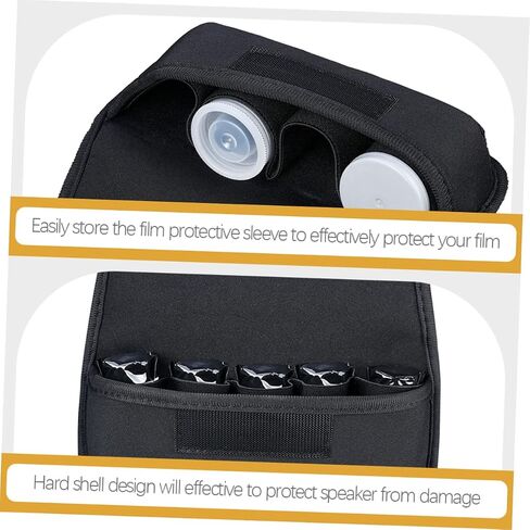 DOITOOL Film Canisters Organizer Pouch Shockproof Storage Case for Film Canisters Weather Resistant Carrying Bag Easy for Camera Travel and Storage in Saudi Arabia