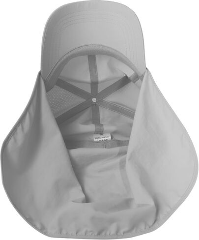 رجال XXL قبعات شمس مع رفرف الرقبة UPF 50+ قبعة البيسبول المقاومة للماء قابلة للتعديل قابلة للتنفس الجاف الجاف في الهواء الطلق قبعة الصيد في الهواء الطلق in Kuwait