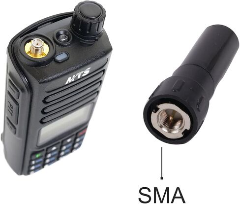 GABIL GRA-SH45 SMA-Male UHF Stubby Antenna 400-470 MHz 2-Pack in Kuwait