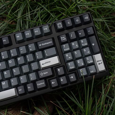 Retro PBT Keycaps Set 164Keys Cherry Profile Brown Keycaps 60% 65% 75% 100% Dye Sublimation Costom Key caps for Cherry Gateron MX Switches Mechanical Keyboards in Kuwait