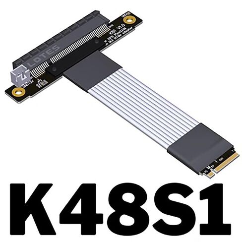 بطاقة شبكة JMT HPE FlexIblelom FLR إلى M.2 NVME متوافقة مع كابل تمديد Riser/PCIEX4 متوافق مع HP FLR (15 سم ، K48S1) in Kuwait