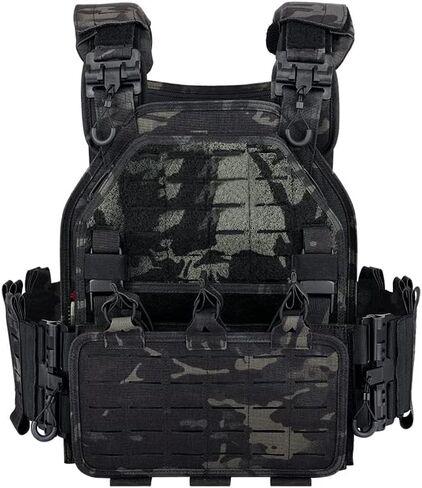 vAv YAKEDA Quick Release Tactical Laser-Cutting Vest Multicam Lightweight Vest in Saudi Arabia