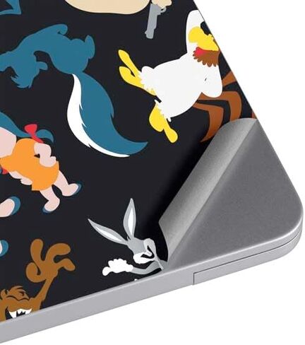 Skinit Skinit Laptop Skin متوافق مع MacBook Air 13in M4 (2025) - تصميم نمط هوية لوني تونز المرخص رسميًا in Kuwait