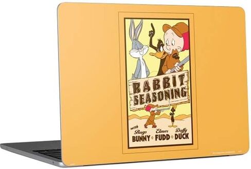 Skinit Skinit Laptop Skin متوافق مع MacBook Air 13in M4 (2025) - تصميم نمط هوية لوني تونز المرخص رسميًا in Kuwait