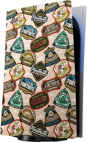 Razer Fortnite Console Skin: PlayStation 5 / PS5 (Digital) - Wrap Full - Premium 3M Cast Vinyl - Scratch Protection - تصميمات فريدة من نوعها - تطبيق سهل - Landscape 3 in Kuwait