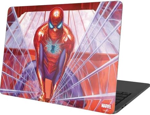 Skinit Skinit Laptop Skin متوافق مع MacBook Pro 13in (2020) - Marvel Spiderman Group Group Design in Kuwait