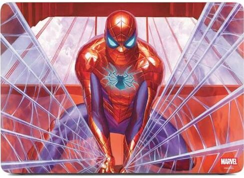 Skinit Skinit Laptop Skin متوافق مع MacBook Pro 13in (2020) - Marvel Spiderman Group Group Design in Kuwait