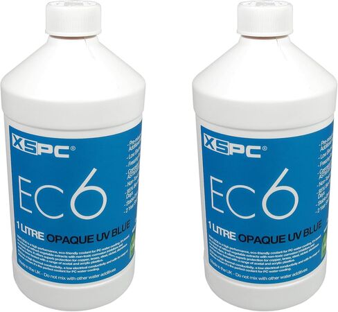 XSPC EC6 Premix Premix PC Coolant ، غير شفاف ، 1000 مل ، أبيض ، 2 عبوة in Kuwait