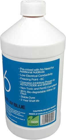 XSPC EC6 Premix Premix PC Coolant ، غير شفاف ، 1000 مل ، أبيض ، 2 عبوة in Kuwait