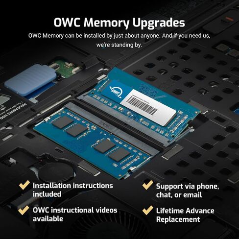 OWC 16GB DDR4 RAM متوافق مع SYNOLOTY NAS FlashStation FS1018 2666MHz PC4-21300 CL19 ECC غير محدودة SODIMM 2RX8 1.2V ترقية الذاكرة in Kuwait