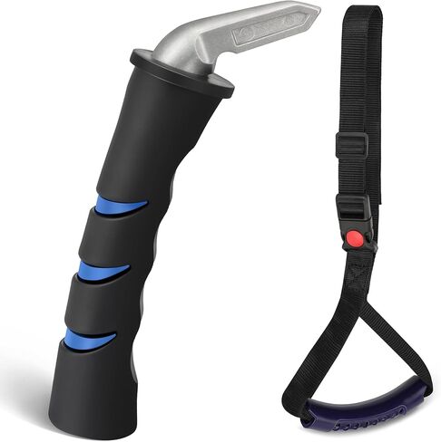 NINEMAX قطعتان من مقبض السيارة لمساعدة كبار السن - مقبض باب السيارة المحمول - مقبض معزز لباب السيارة لقضيب الإمساك بالمعاقين in Saudi Arabia