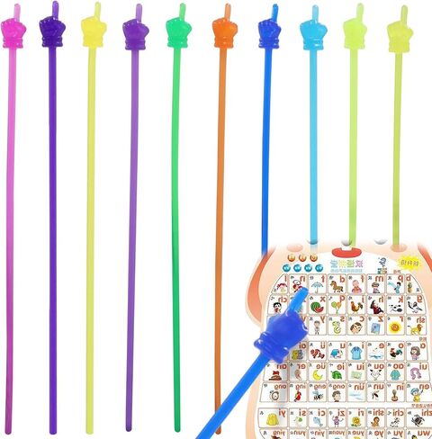 20 Pack Finger Pointers for Classroom - Fun Classroom Reading Tools - Engaging Finger Pointer Sticks for Teachers and Students - Macaron in Saudi Arabia