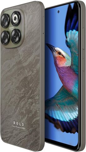 Bold K30 | 2025 | All-Day Battery | Unlocked | 6.7" HD+ Infinity Dot Display | 256/6GB | Triple 108MP Camera | US Version | US Warranty | (Grey) in Saudi Arabia