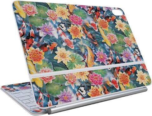 Carbon Fiber Skin Compatible with Apple Magic Keyboard for iPad Air 13-inch (M3) 2025 - Dope - Premium 3M Vinyl Protective Wrap Decal Cover - Easy to Apply | Crafted in The USA by MightySkins in Kuwait