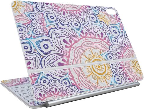 Carbon Fiber Skin Compatible with Apple Magic Keyboard for iPad Air 13-inch (M3) 2025 - Dope - Premium 3M Vinyl Protective Wrap Decal Cover - Easy to Apply | Crafted in The USA by MightySkins in Kuwait