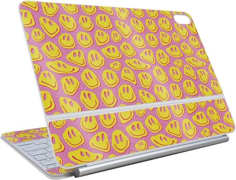 Carbon Fiber Skin Compatible with Apple Magic Keyboard for iPad Air 13-inch (M3) 2025 - Dope - Premium 3M Vinyl Protective Wrap Decal Cover - Easy to Apply | Crafted in The USA by MightySkins in Kuwait