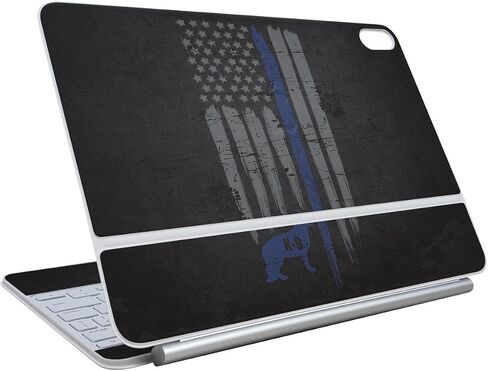 Carbon Fiber Skin Compatible with Apple Magic Keyboard for iPad Air 13-inch (M3) 2025 - Dope - Premium 3M Vinyl Protective Wrap Decal Cover - Easy to Apply | Crafted in The USA by MightySkins in Kuwait