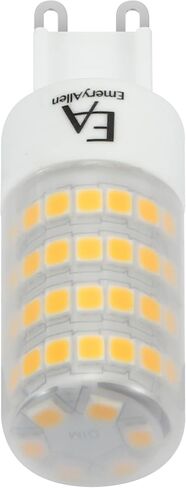 EmeryAllen G9 Base, 5.0Watt (60W Equivalent) Dimmable Miniature Bi-Pin Base | JA8 Compliant LED Light Bulb |120V- 550 Lumens |4000K |1 Pcs in Saudi Arabia