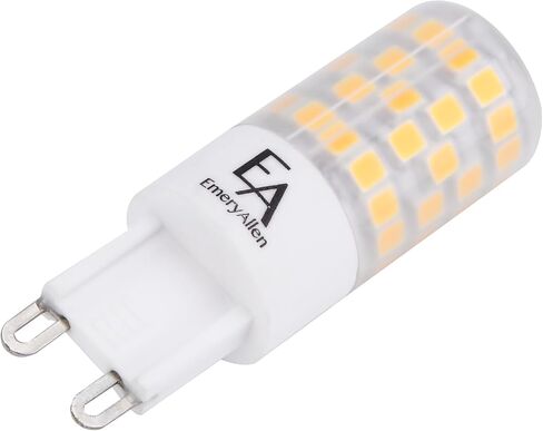 EmeryAllen G9 Base, 5.0Watt (60W Equivalent) Dimmable Miniature Bi-Pin Base | JA8 Compliant LED Light Bulb |120V- 550 Lumens |4000K |1 Pcs in Saudi Arabia