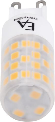 EmeryAllen G9 Base, 5.0Watt (60W Equivalent) Dimmable Miniature Bi-Pin Base | JA8 Compliant LED Light Bulb |120V- 550 Lumens |4000K |1 Pcs in Saudi Arabia