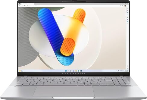 Asus Vivobook S 16 Personal Captop ، 2025 ، 16 "3200x2000 120Hz OLED ، AMD-10 Core Ryzen AI 9 365 ، 32GB LPDDR5 ، 1TB SSD ، Win11 Home ، RGB Backlit KB ، Wi-Fi 6E ، BT 5.3 ، in Saudi Arabia