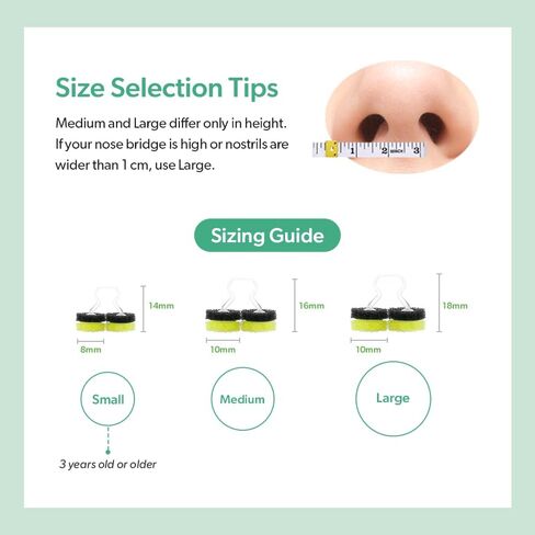 KOKOK 3-Ply Nose Filter Reusable Breathable Nasal Plugs Air Filteration for Dust, Pollution, Block Cold Air - Pack of 3 (Small) in Saudi Arabia