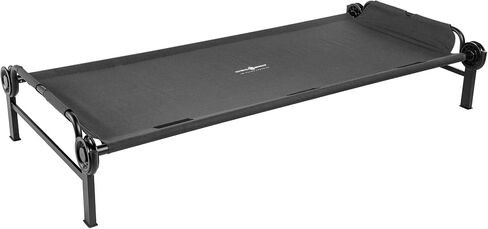 Disc-O-O-Bed XL Outdoor Modular 1 شخص واحد سرير محمول معسكر مع خياران للبالغين ، ومحلول النوم للخيام والبحرية in Kuwait