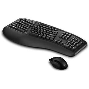 Adesso WKB-1500GB 2.4GHz Wireless Ergo Keyboard and Laser Mouse Combo