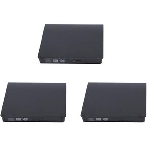 3X USB 3.0 Mobile External Case for 12.7mm SATA CD DVD BD-ROM BD-RE Drive Useful