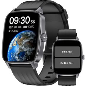 Kummel Pedometer Watch No APP/Phone Required, Waterproof Fitness Tracker Watch with Heart Rate Monitor, Large Screen with Pedometer, Sleep Tracking, Calories & Step Counter, Smart Watch for Women Men in Kuwait