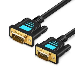 Hdmi DisplayPort VGA to VGA Cable 1080p High Resolutio Monitor Cable for Projector Monitor or Any VGA Devices Computer Cables (Length : 5m) (1m)