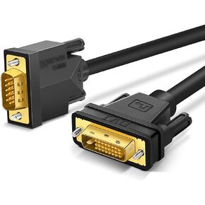 Hdmi DisplayPort DVI to VGA Monitor Cable Male to Male Gold-Plated Cord Support 1080p for PC Host Laptop Monitor and Projector Computer Cables (Size : 3m) (1m)