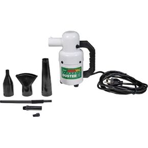 METROVAC Electric Duster - Powerful Computer Cleaner, Corded, Lightweight and Portable, White