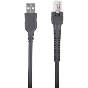 سلك سلك كابل USB 6.6 قدم متوافق مع رمز DS3478 DS3508 DS6607 ماسح ضوئي محمول