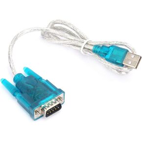 aqxreight 2Pcs HL 340 USB to RS232 Serial Port A 9 Pin Serial Cable Single Chip 340 12M USB Port to Communication, Easy use. 1.1 2.0 Compatible Solution with Built in