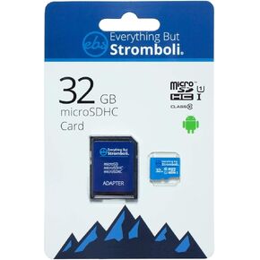 Everything But Stromboli 32GB Class 10 MicroSD Card for Smartphone Works with Samsung Galaxy A31, A41, M31, A20s, A71 5G A Series UHS-1 U1 SDXC
