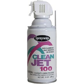 Sprayway SW805 Clean Jet 100 for Dust Removal, 10 oz 1 Pack