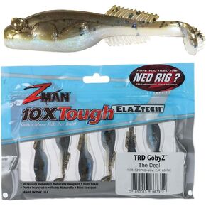 Z-Man TGB-320PK6 TRD GobyZ, 2.4" The Deal, 6 Pack