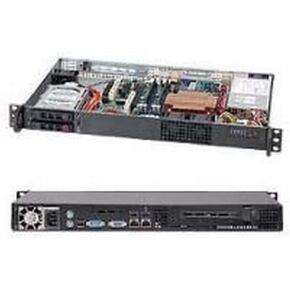Supermicro Mini 1U Rackmount Server CSE-510T-203B Black