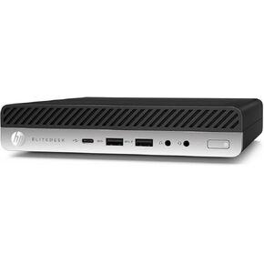 HP 800 G4 Mini Desktop Intel i5-8500T UP to 3.50GHz 16GB DDR4 New 512GB NVMe SSD Built-in Wi-Fi BT Dual Monitor Support Wireless Keyboard and Mouse Win11 Pro (Renewed)
